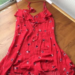 EUC Urban Outfitters Kimchi Blue Ruffle Romper